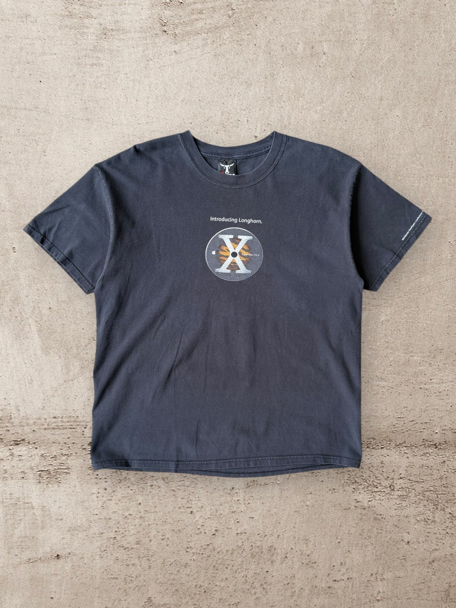 00s Apple 企業系Tシャツ L-size 00s Apple Longhorn OS X Graphic T-Shirt - Large – The Juncture