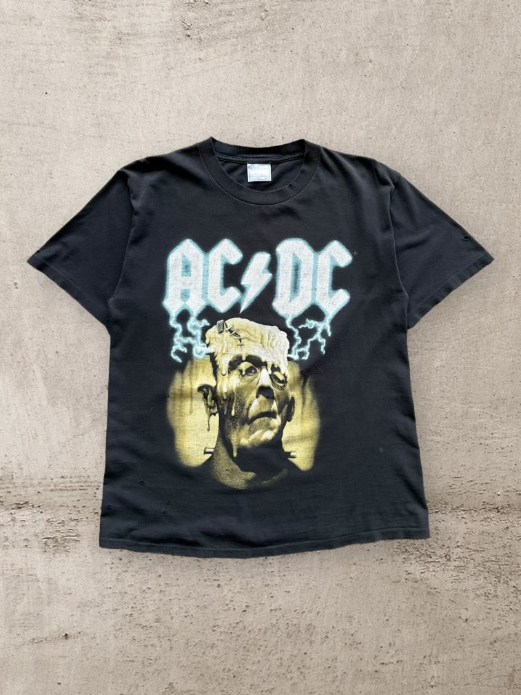 90s AC/DC Meltdown Frankenstein Graphic T-Shirt - Medium – The