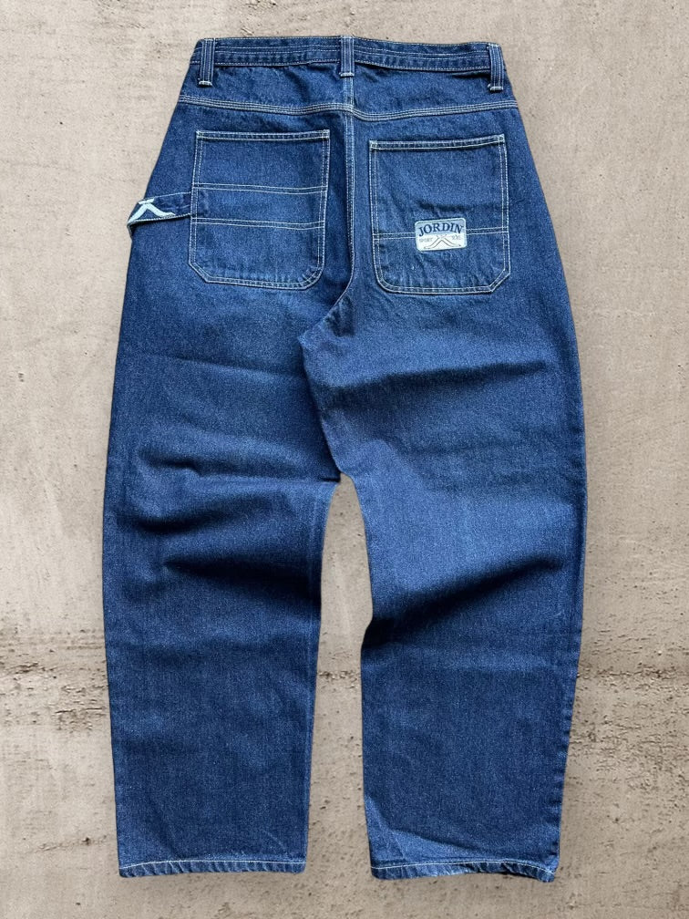 00s Jordin Dark Wash Denim Jeans - 34x32