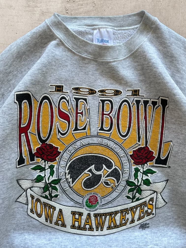 90s Iowa Hawkeyes Rose Bowl Crewneck - Large
