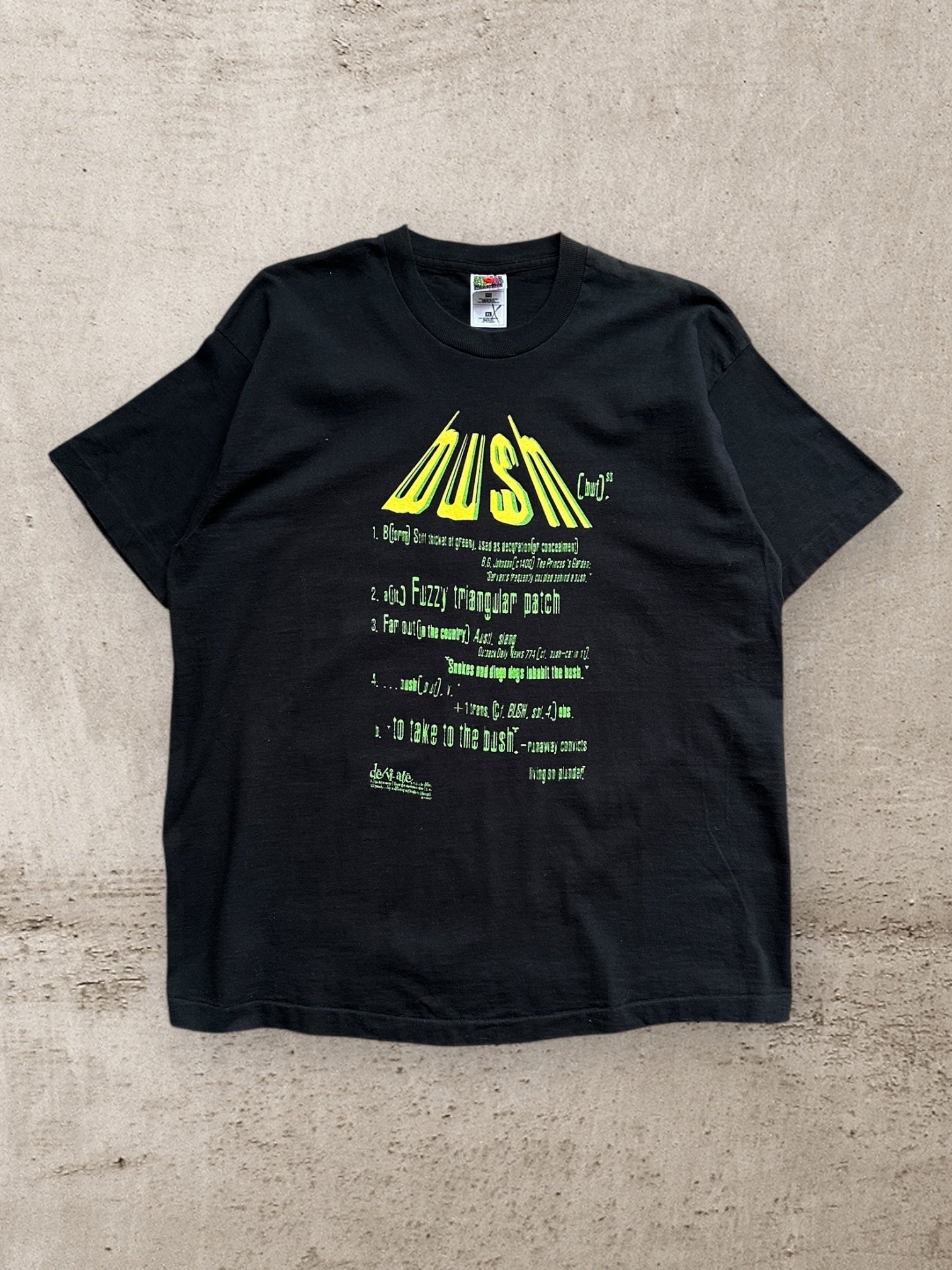 90s Bush Graphic T-Shirt - XL – The Juncture