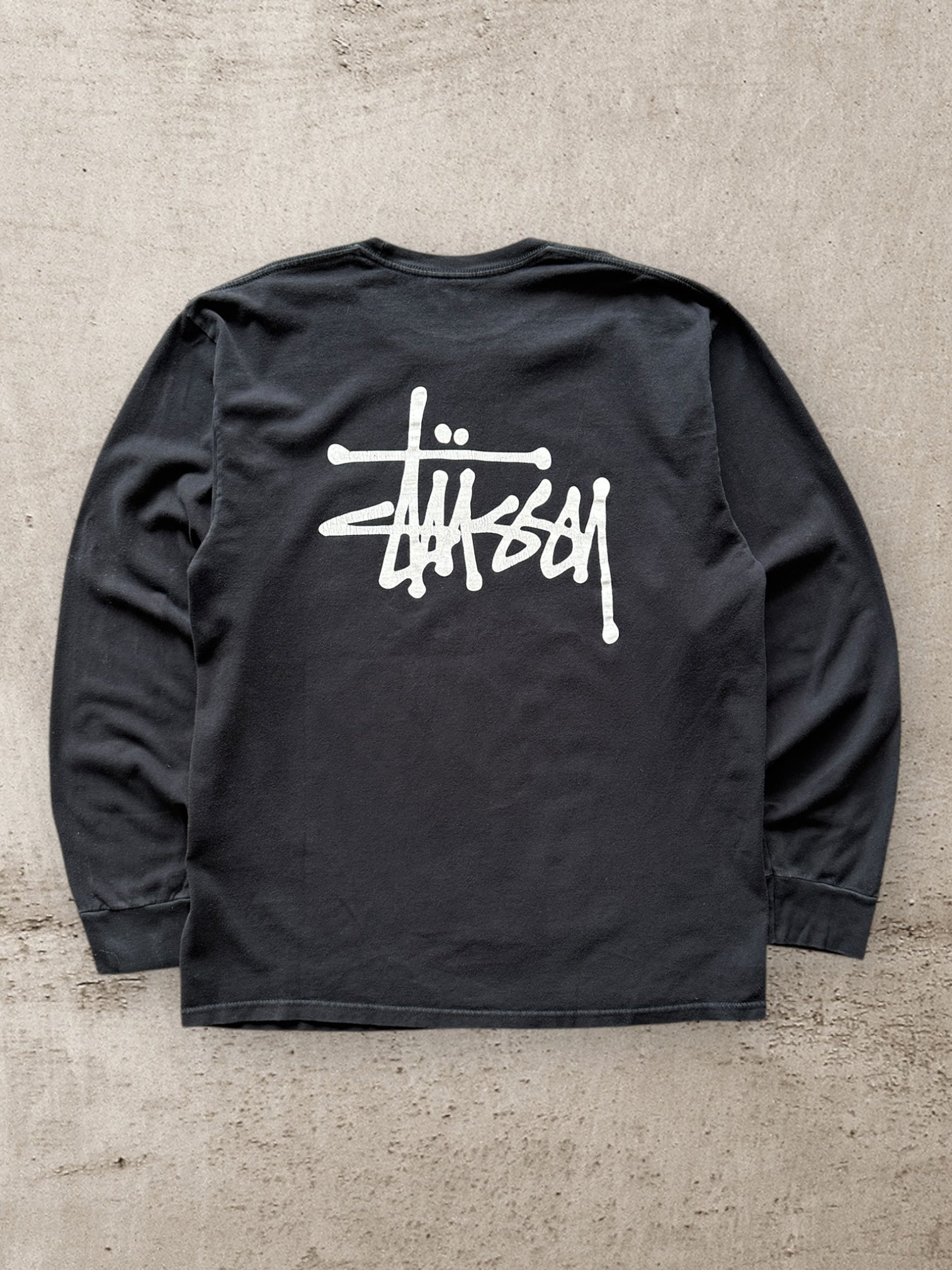 00s Stussy Script L/S Graphic T-Shirt - Large – The Juncture