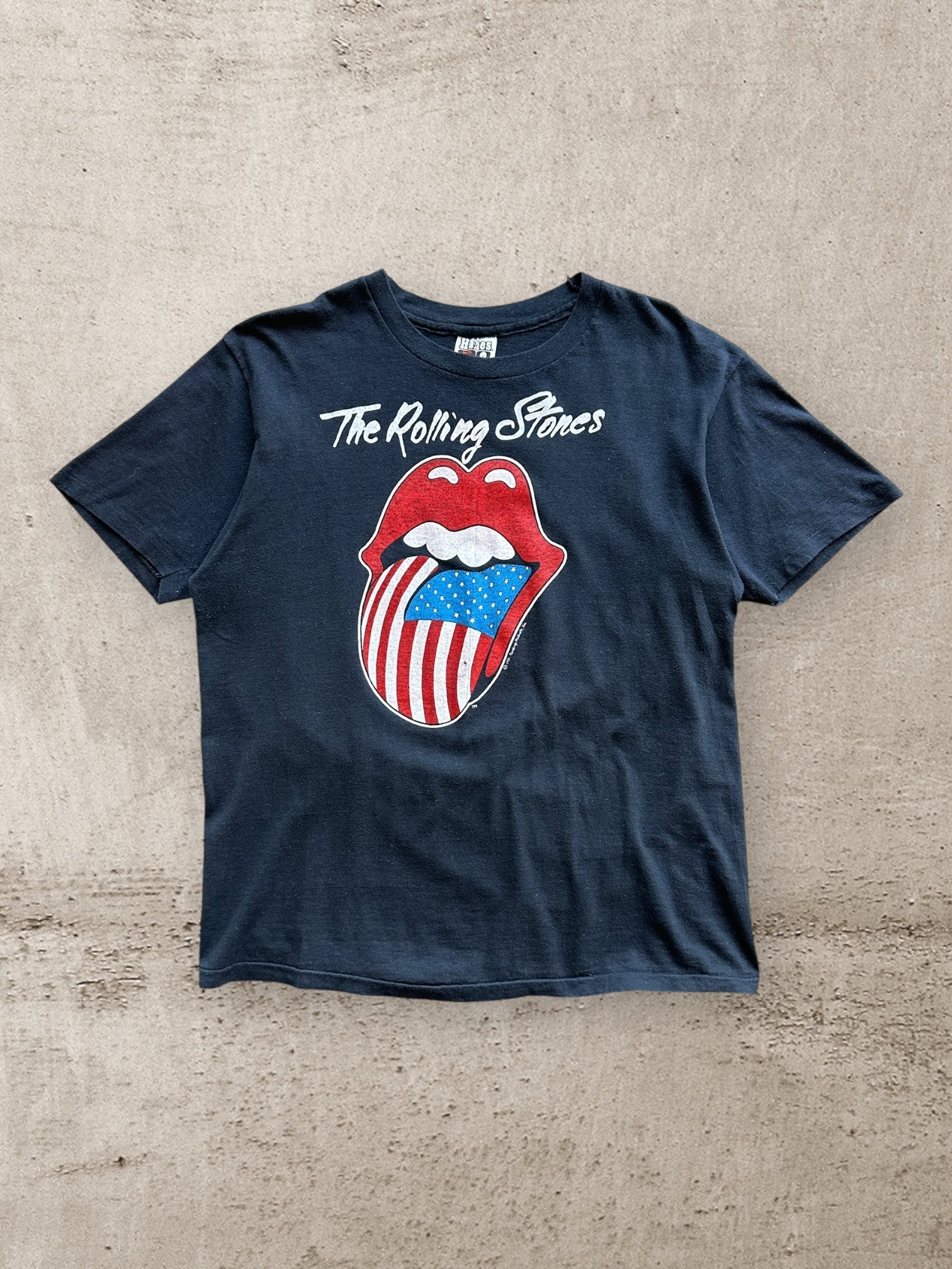 80s The Rolling Stones North American Tour Graphic T-Shirt Large