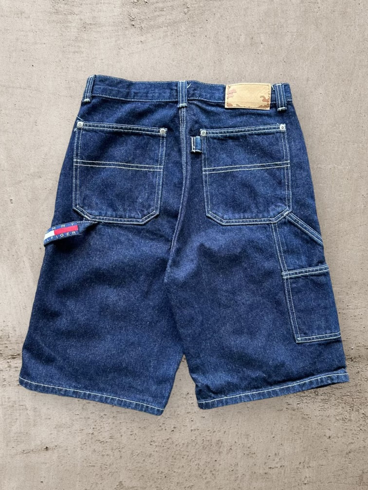 Vintage outlet tommy hilfiger carpenter jean shorts