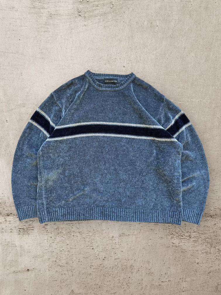 00s Croft & Barrow Striped Knit Sweater - XL