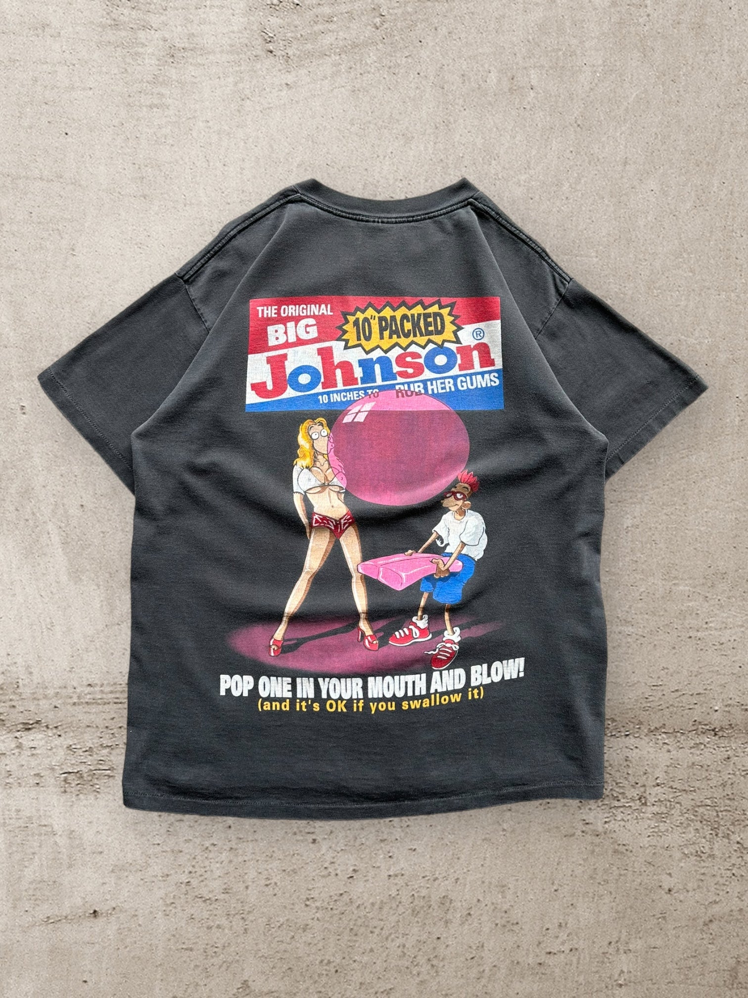 90s Big Johnson Gum Graphic T-Shirt - Large – The Juncture