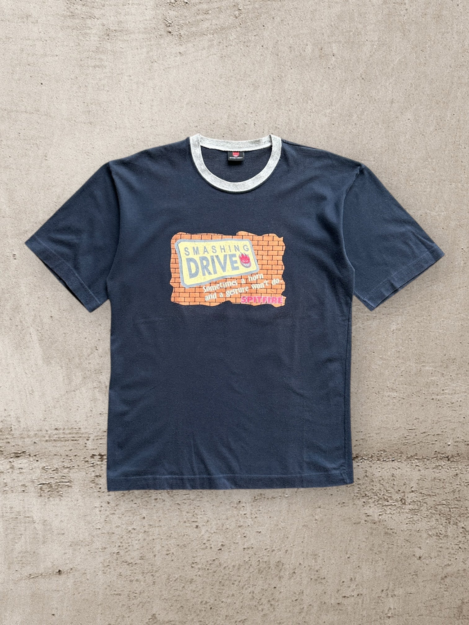 00s Spitfire Smashing Drive Graphic T-Shirt - Large – The Juncture