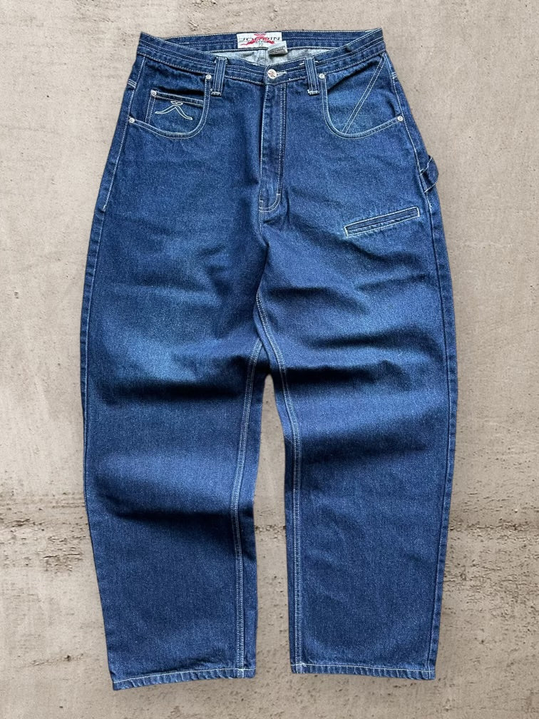 00s Jordin Dark Wash Denim Jeans - 34x32