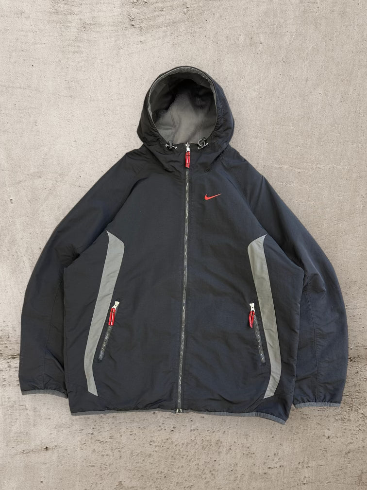 The Juncture 00s Nike Reversible Color Block Fleece Jacket XL