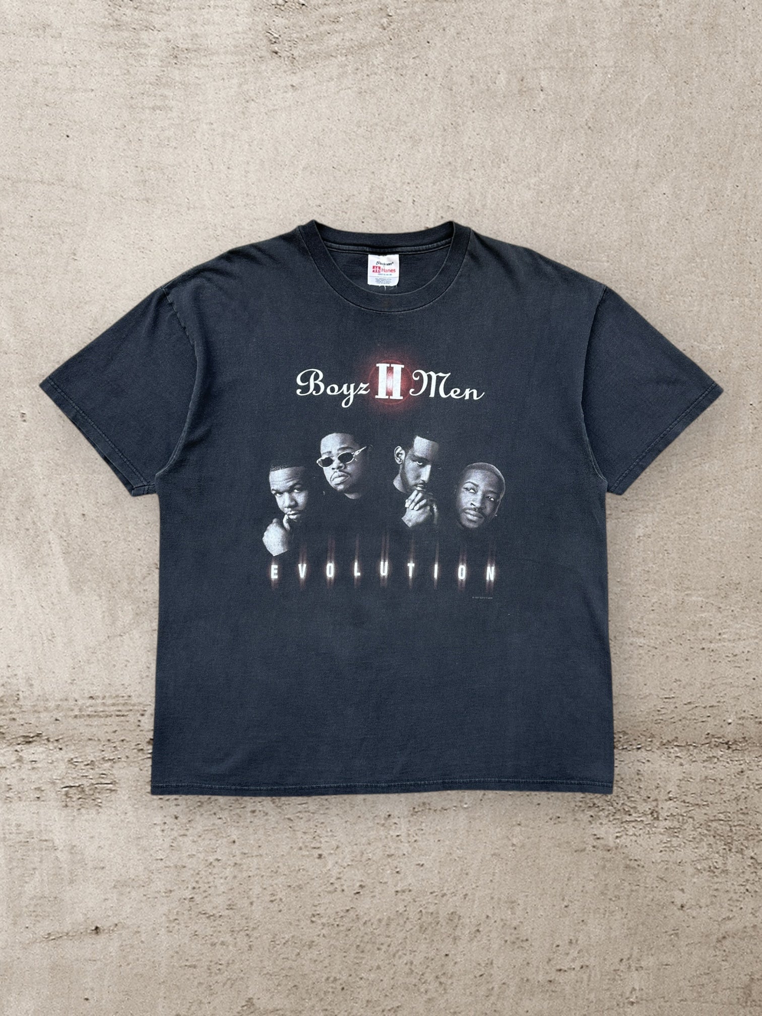 本日限定価格‼️Boyz II Men 90s ヴィンテージ Tシャツ 90s Boyz II Men Evolution Graphic T-Shirt - XL – The Juncture
