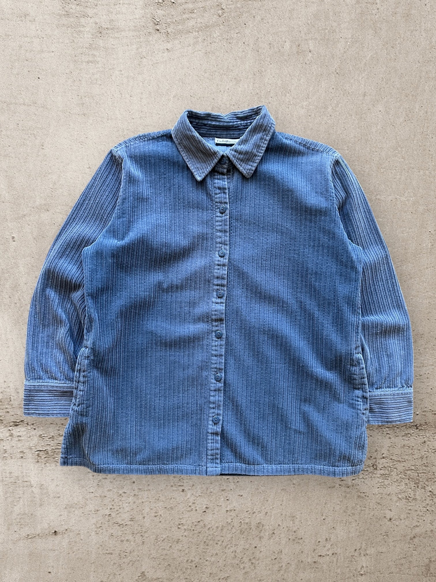 00s Croft & Barrow Corduroy Button Up Shirt 00s Croft & Barrow Corduroy Button Up Shirt