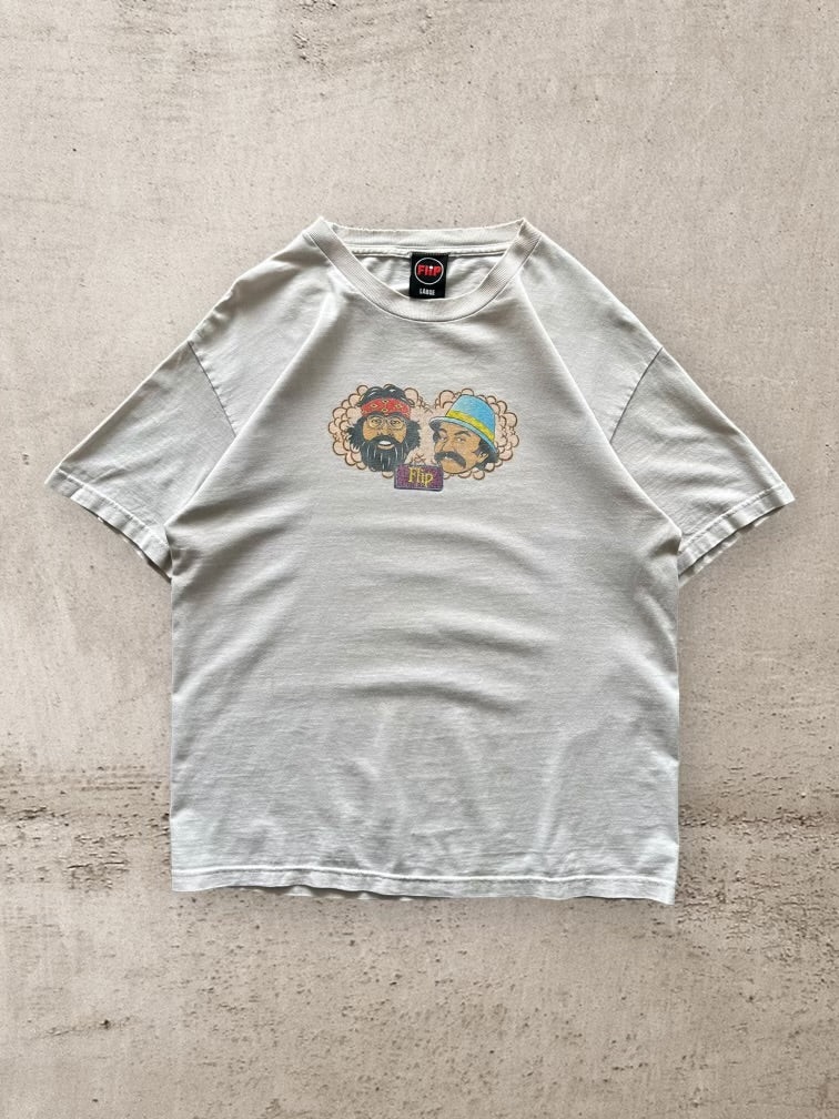 90s Flip Skateboards Cheech & Chong Graphic T-Shirt - Large – The 