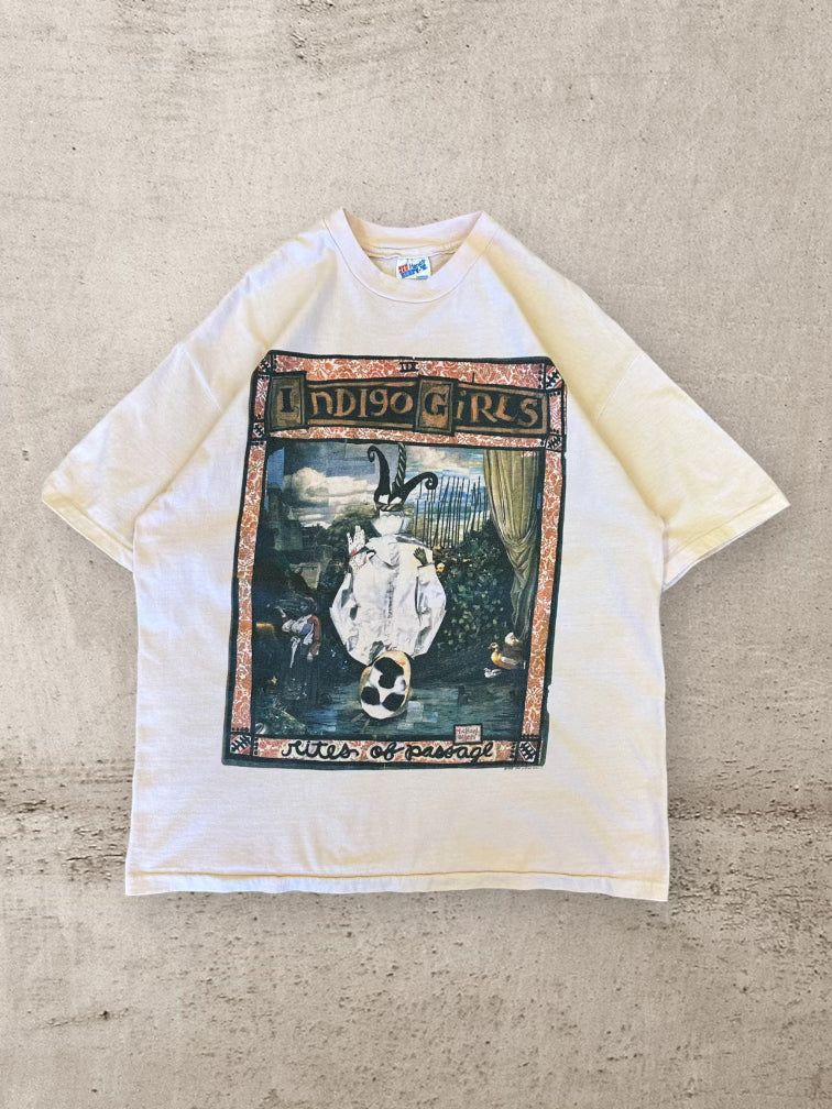 90 年代 インディゴ ガールズ Rites of Passage ライト ピンク T