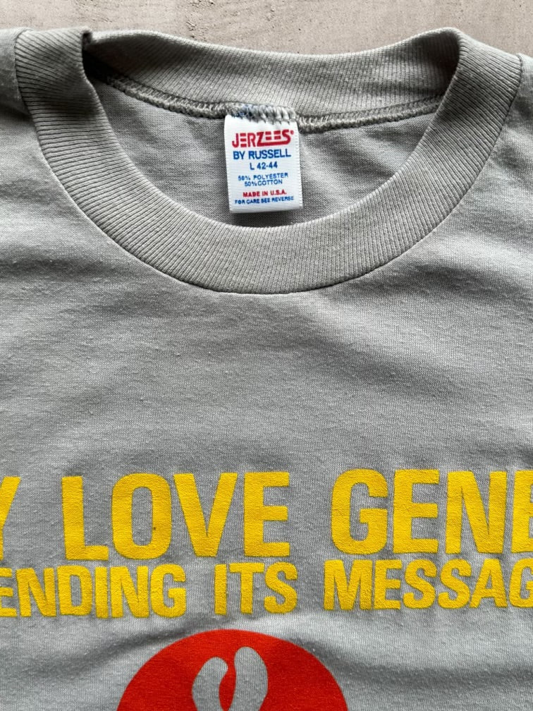 80s My Love Gene Graphic T-Shirt - Large