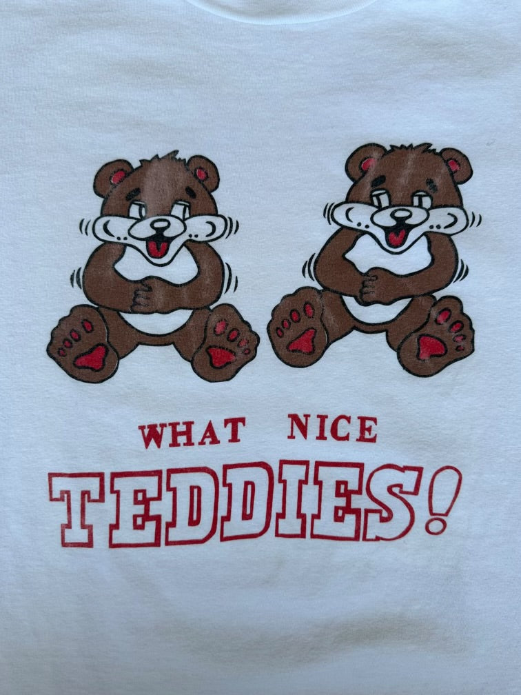 90s What Nice Teddies Graphic T-Shirt - Large