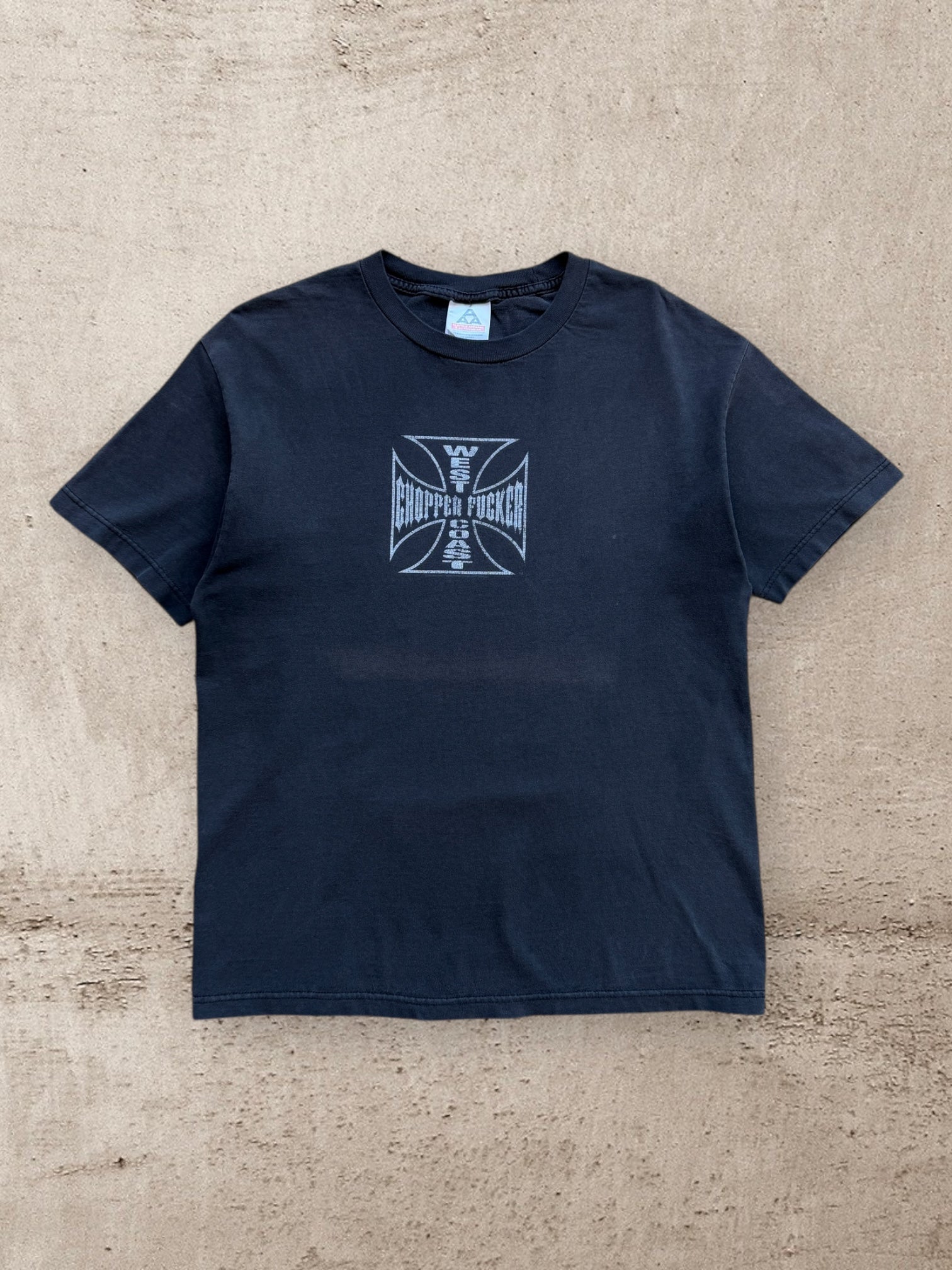 90s West Coast Chopper Fucker Graphic T-Shirt - Large – The Juncture