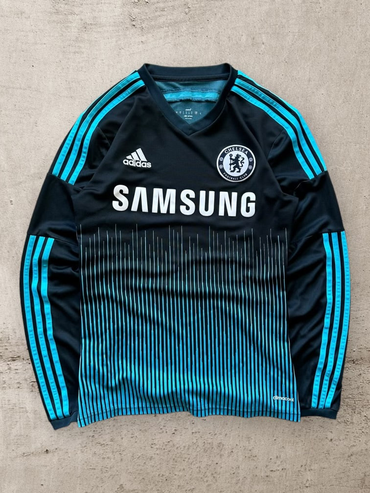00s Adidas Samsung Chelsea Football Club Jersey - Small