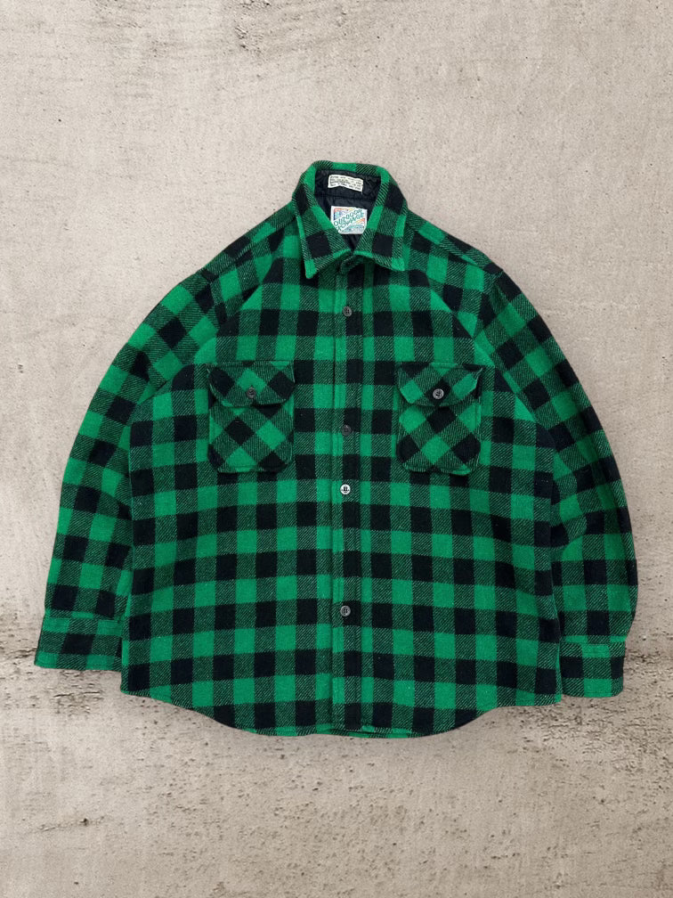 Outdoor Exchange Oversized retailer Plaid Flannel