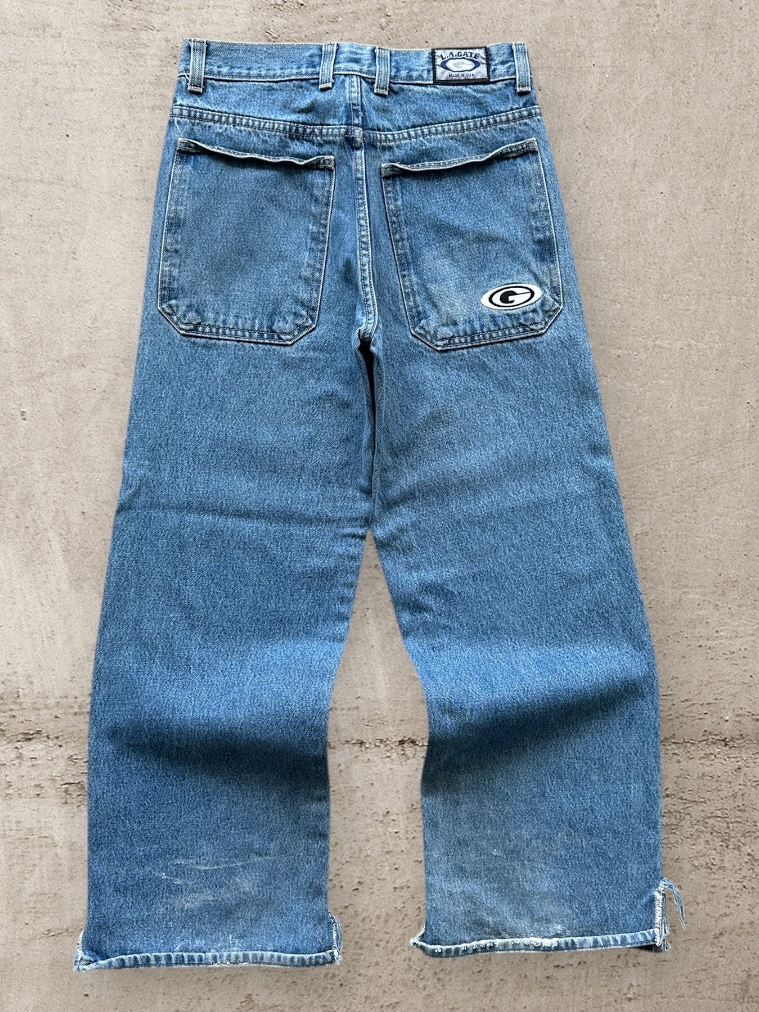 【Special】W36 LA GATE Buggy Denim 90s L.A Gate Baggy Denim Jeans - 30x30 – The Juncture