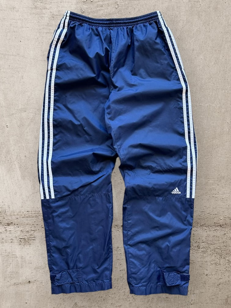 00s Adidas Striped Nylon Pants - Medium