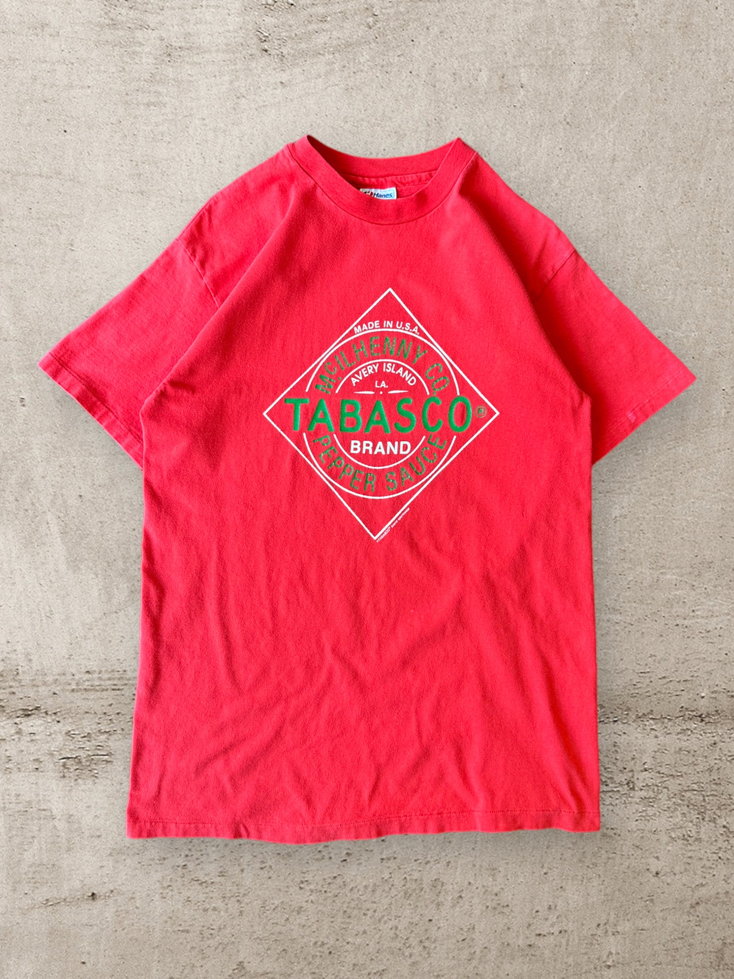 90s Tabasco Sauce Graphic T-Shirt - Large