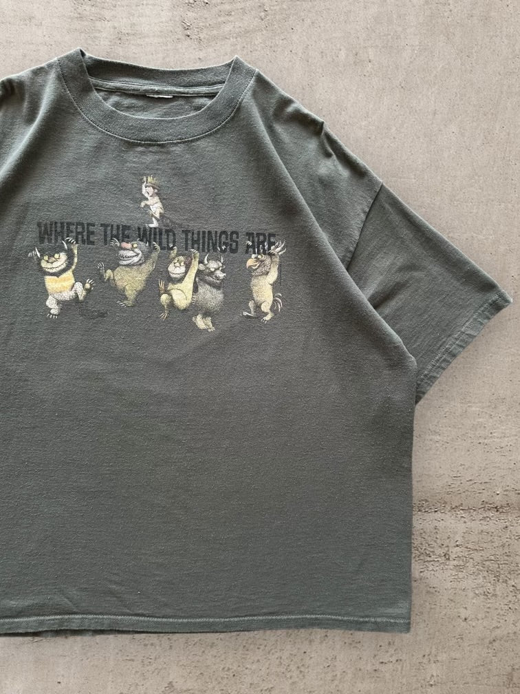 00s Where The Wild Things Are Graphic T-Shirt - XL