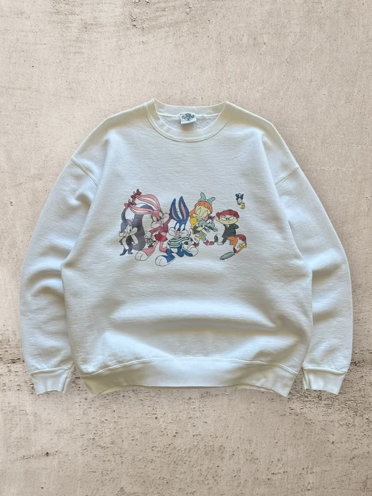 90s Tiny Tunes Graphic Crewneck - Large