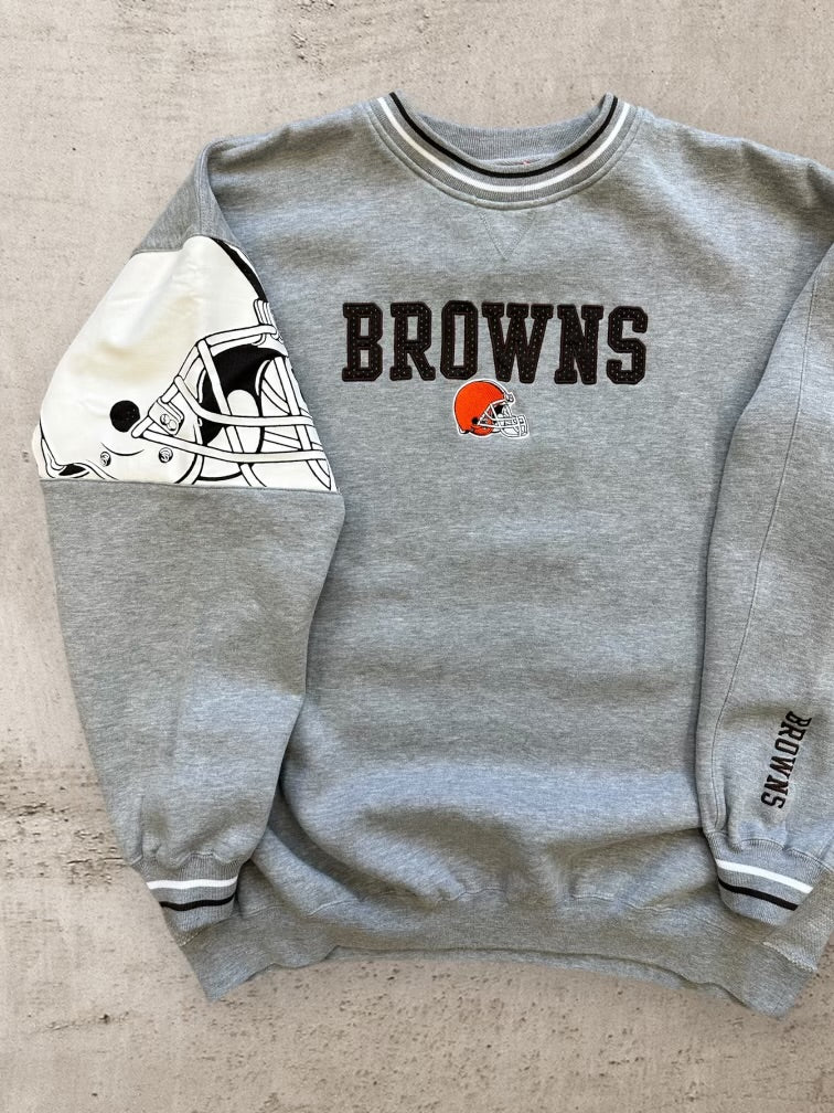 00s NFL Cleveland Browns Graphic Crewneck - XXL