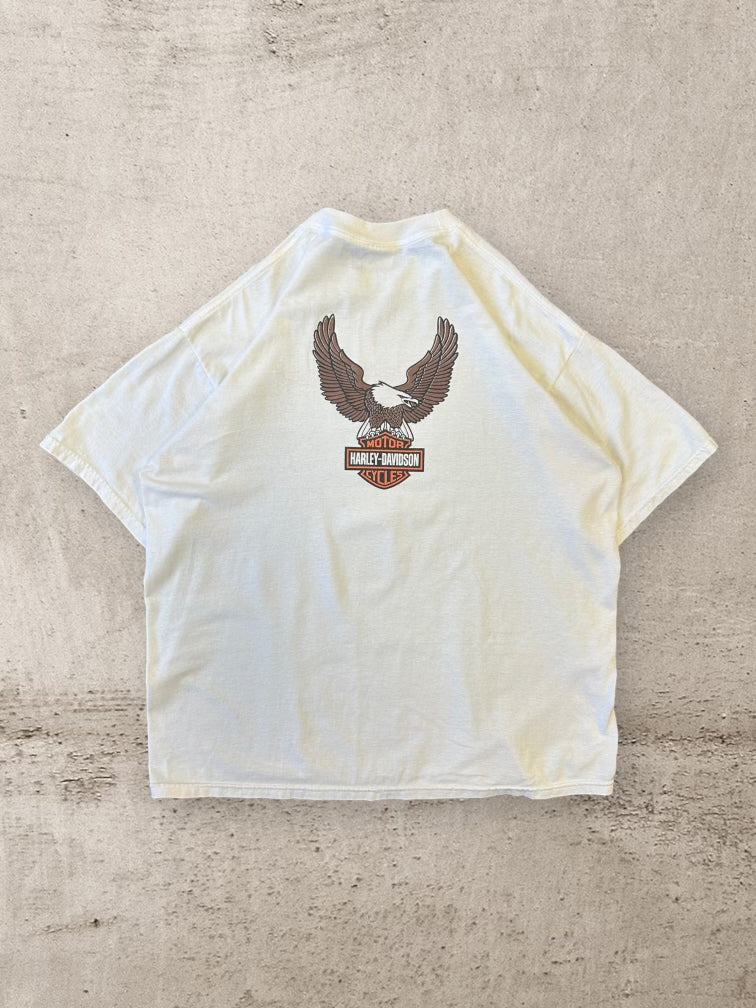 00s Harley Davidson Wings T-Shirt - XL