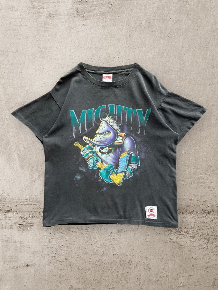 90s Nutmeg Mighty Ducks Graphic T-Shirt - Large