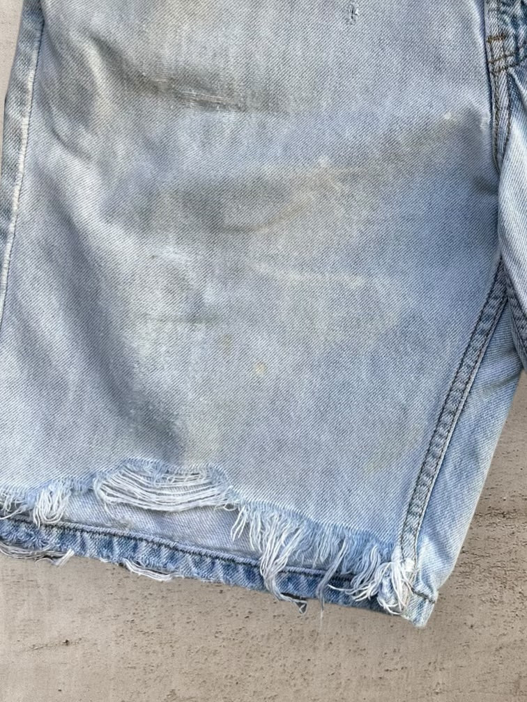 00s Levi’s 505 Distressed Denim Shorts - 36