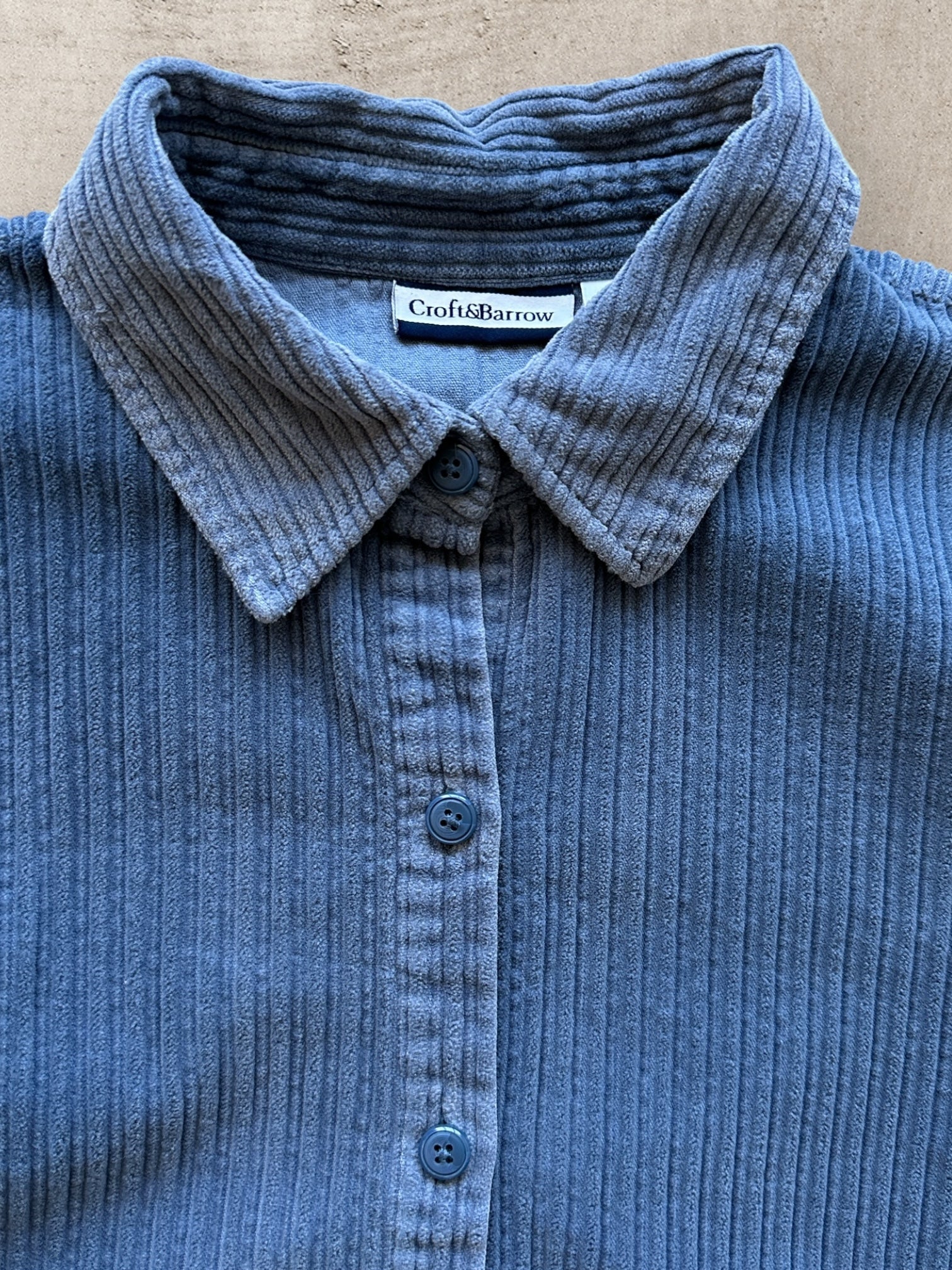 croft and barrow dress shirts 00s Croft & Barrow Corduroy Button Up Shirt