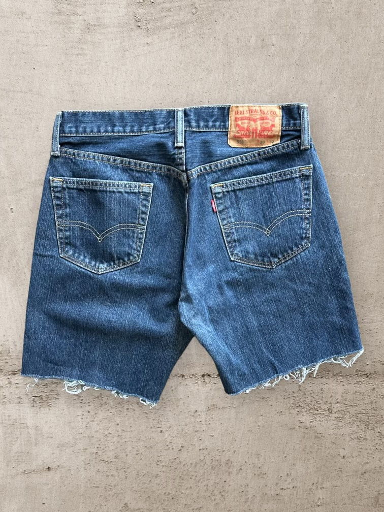 00s Levi’s 559 Denim Cut Off Shorts - 30