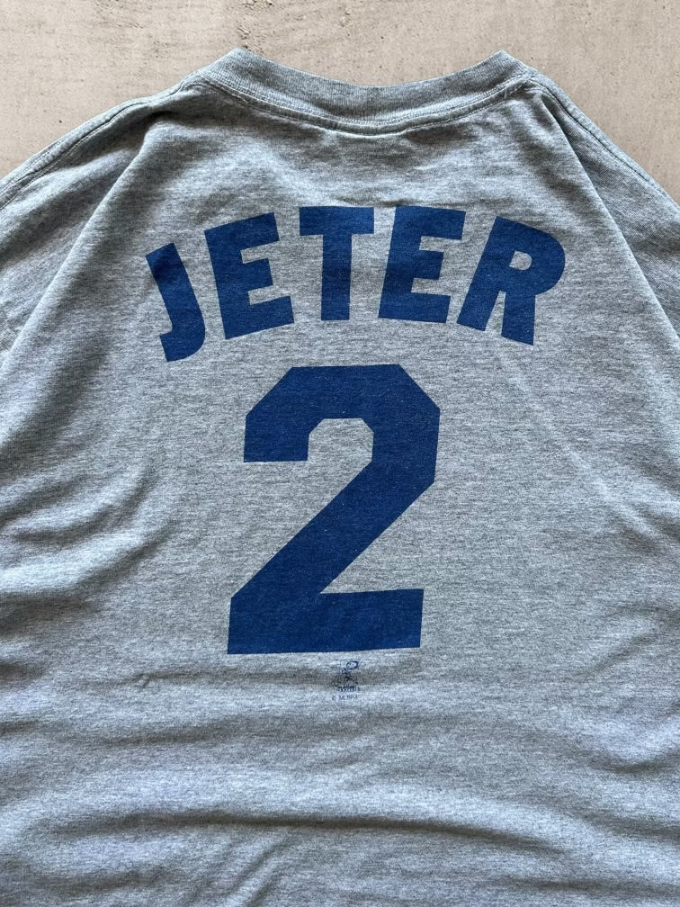 00s New York Derek Jeter Graphic T-Shirt - XL