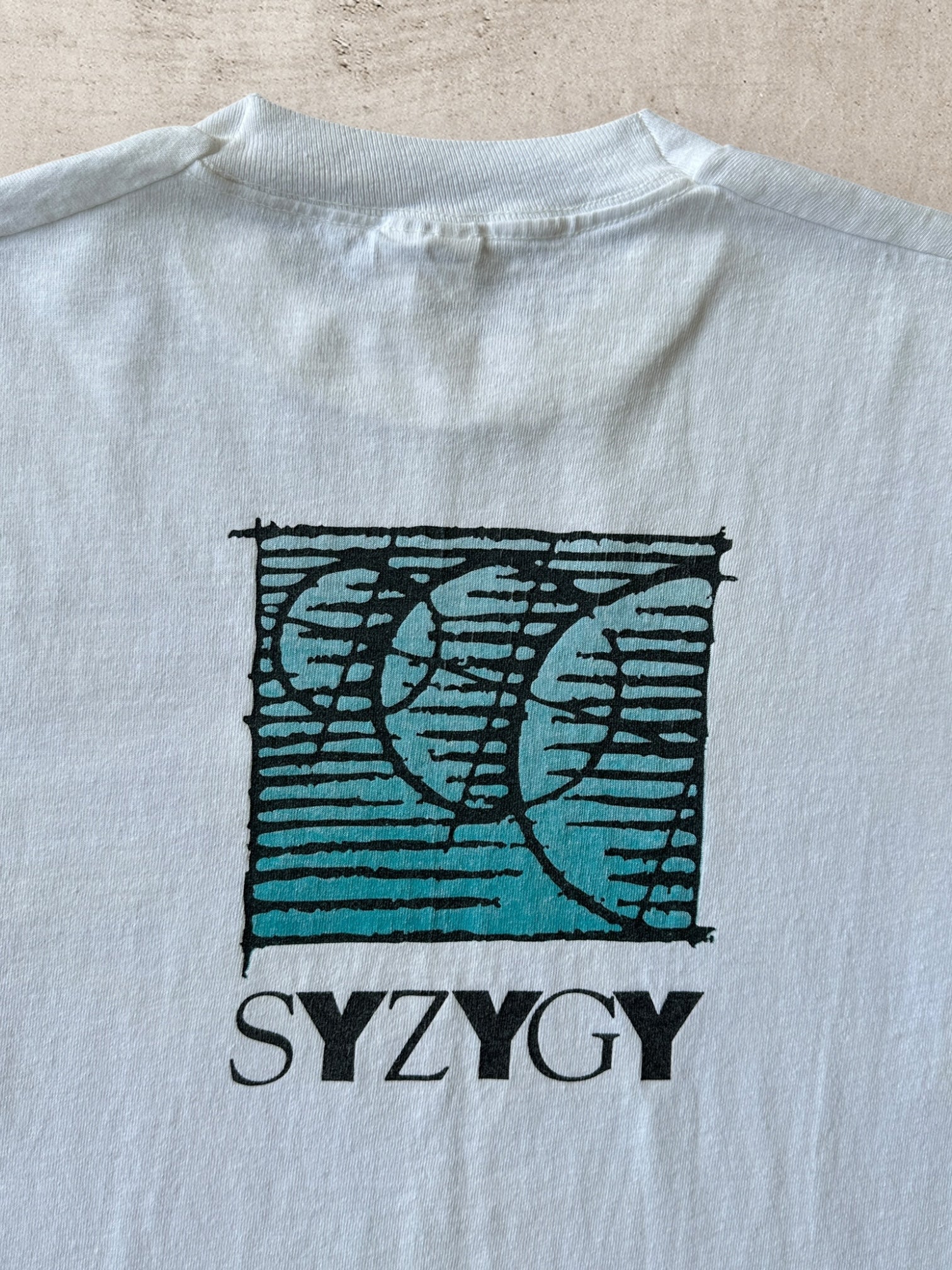 90s Syzygy Workgroup Software Graphic T-Shirt - Large