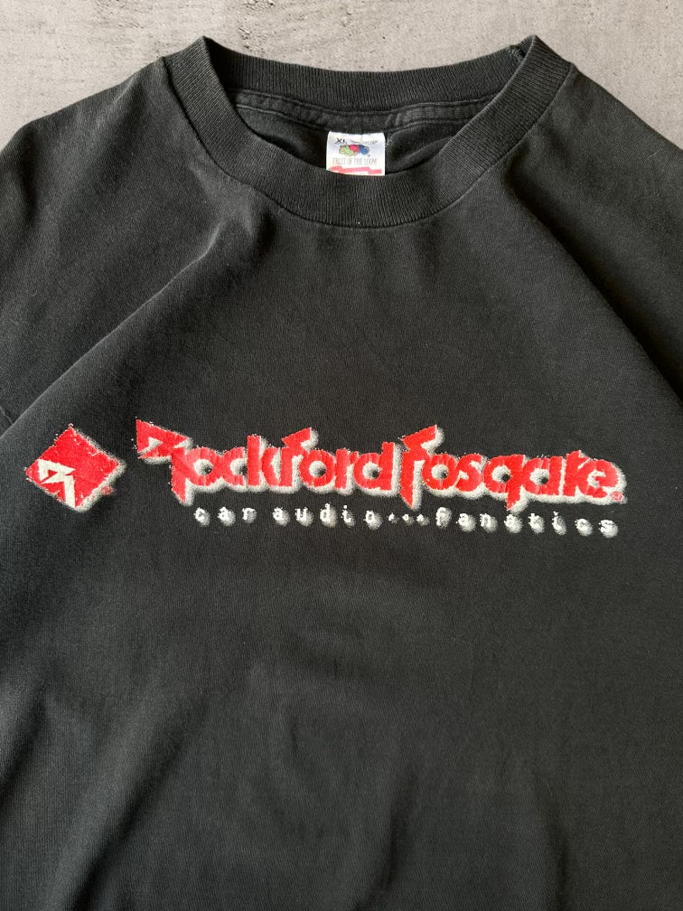 90s Rockford Fosgate Car Audio T-Shirt - Large