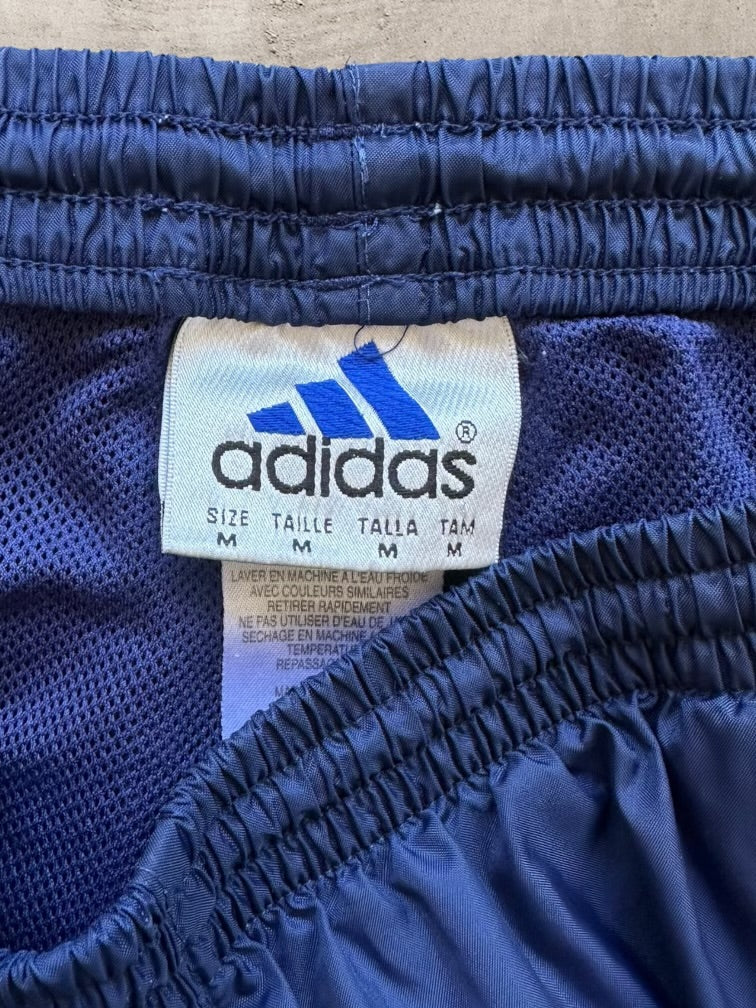 00s Adidas Striped Nylon Pants - Medium – The Juncture