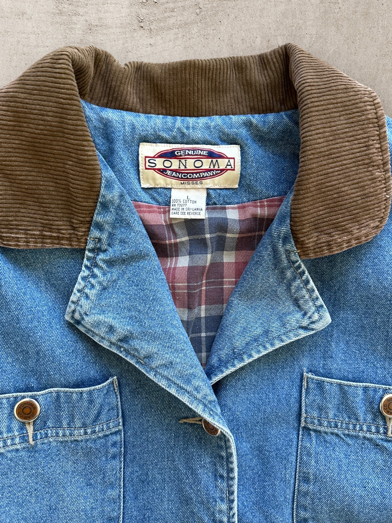 00s Sonoma Denim Chore Jacket - Large – The Juncture