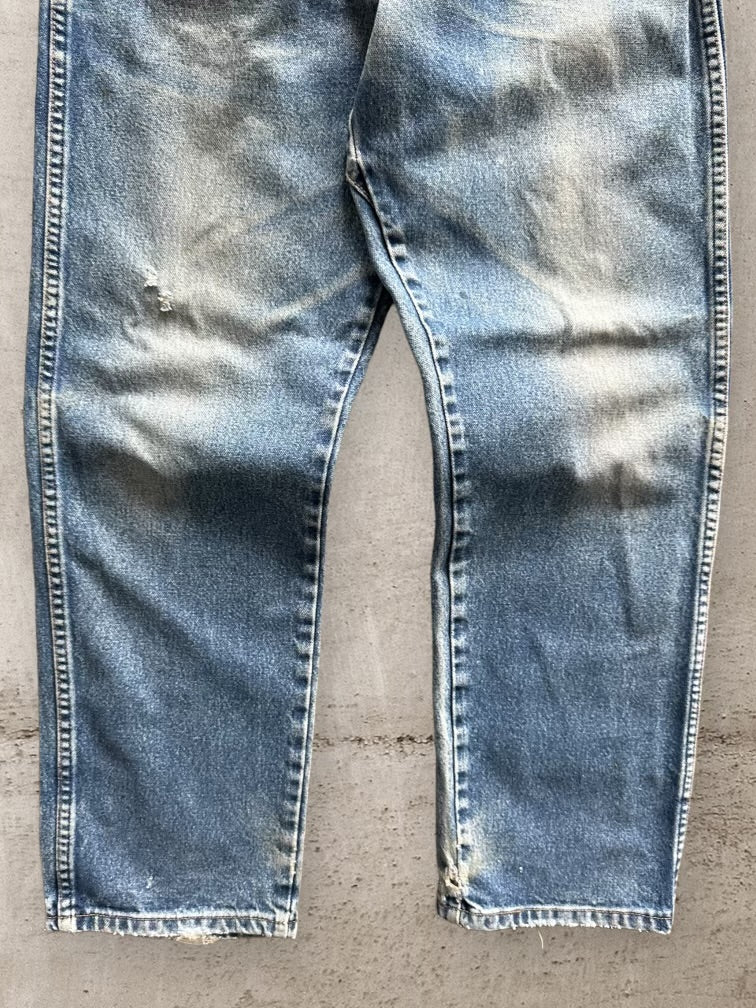 00s Wrangler FR Faded Denim Jeans - 32x30