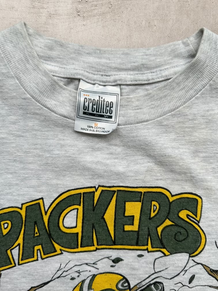 90s Packers Territory Graphic T-Shirt - Medium