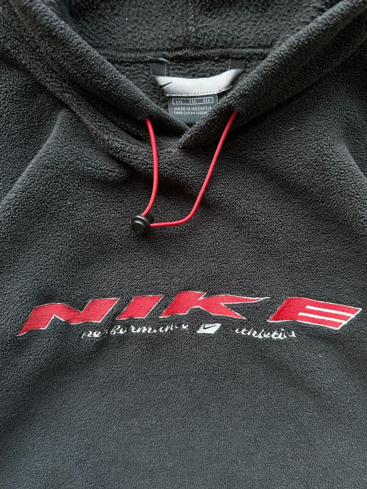 00s Nike Embroidered Hoodie Fleece - XXL
