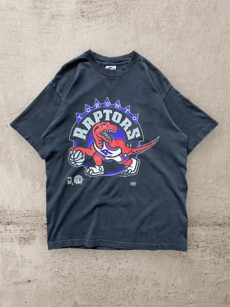 90s Toronto Raptors Graphic T-Shirt - Large