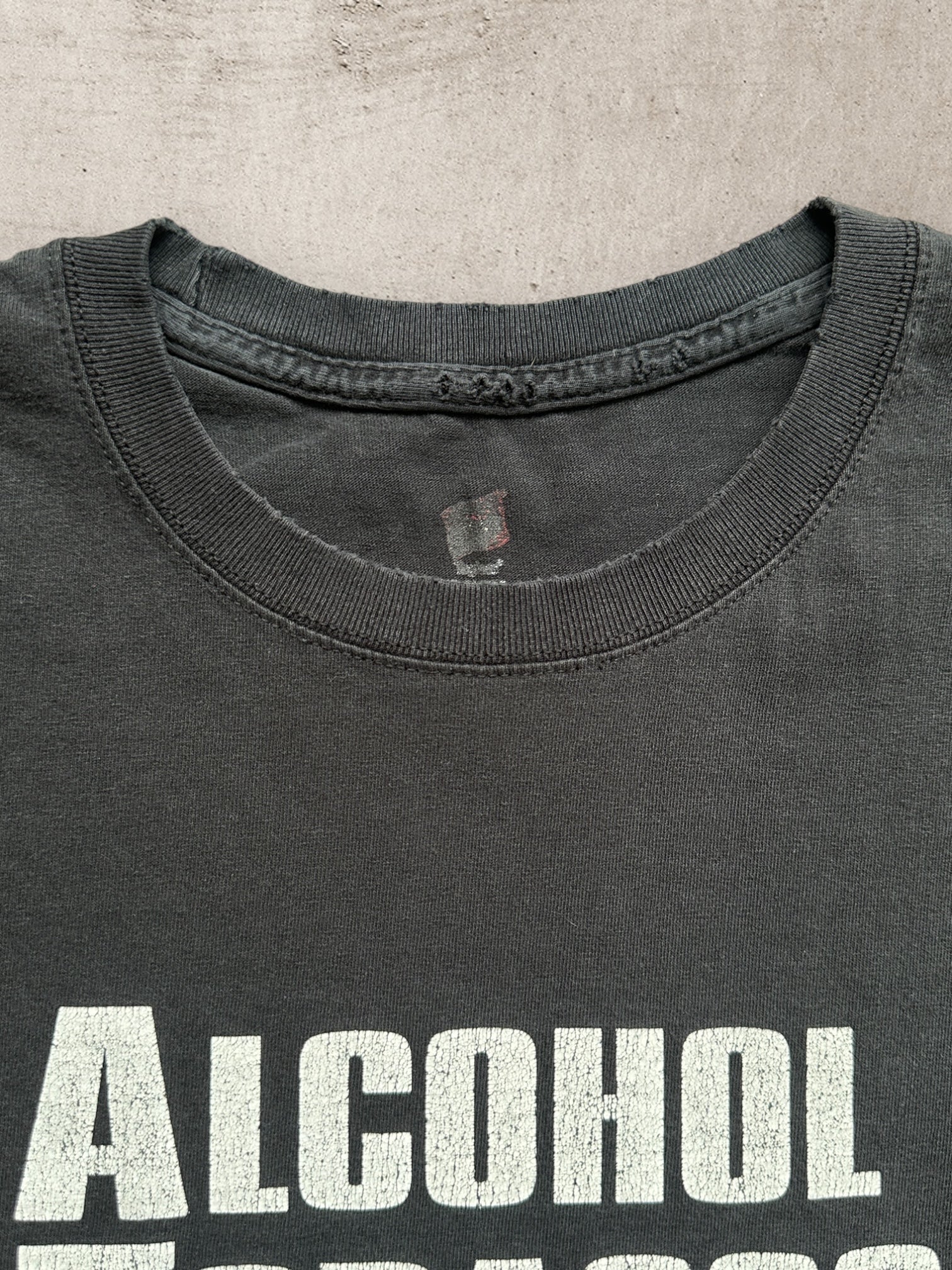 00s Alcohol Tobacco & Firearms Graphic T-Shirt - XL