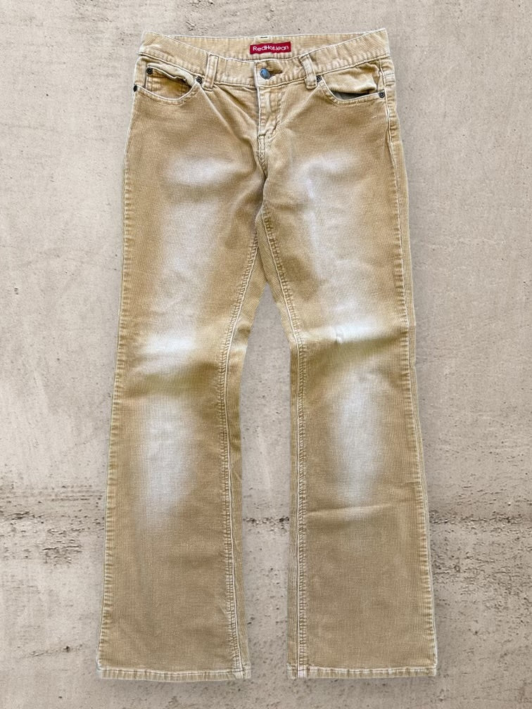 00s RedHot Low Rise Faded Tan Corduroy Pants - 29x31