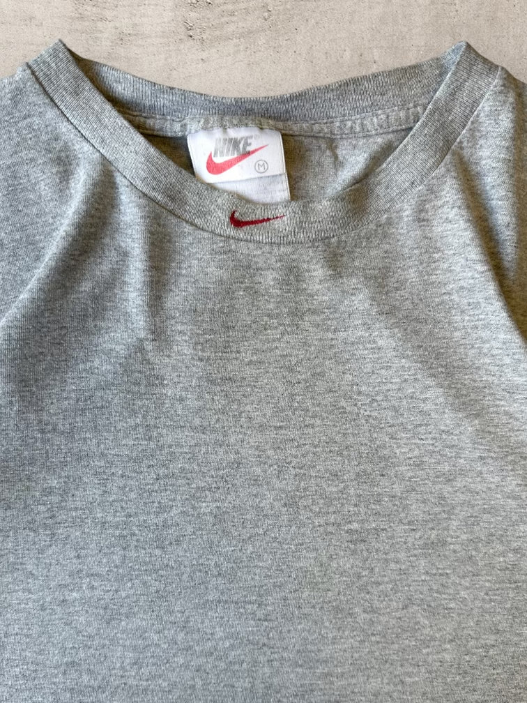 90s Nike Basketball Center Swoosh T-Shirt - Large