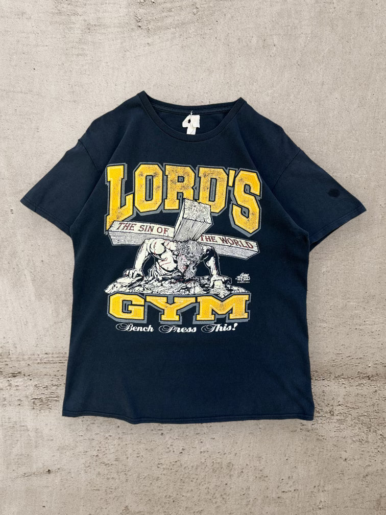 90s Lords Gym Graphic T-Shirt - Small