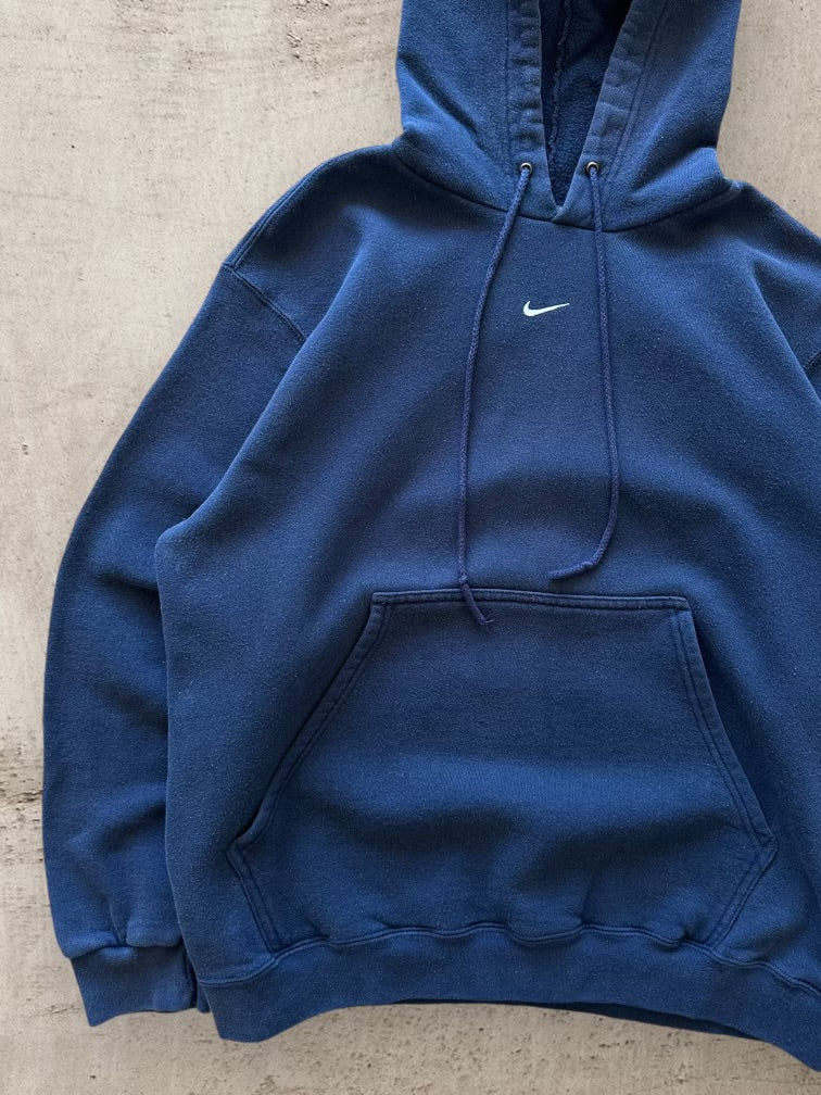 00s Nike Center Swoosh Hoodie - Medium