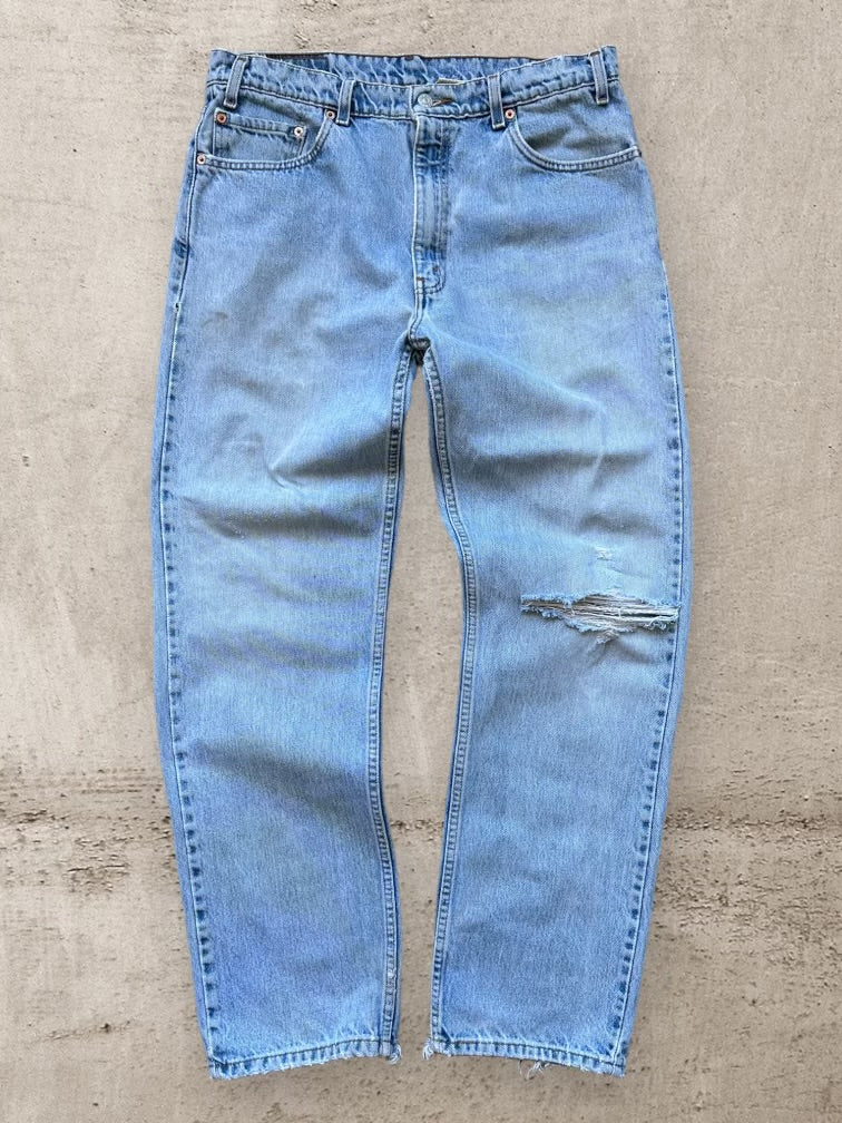 00s Levi’s 505 Distressed Denim Jeans - 34x31