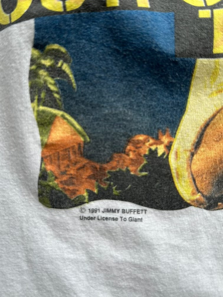 90s Jimmy Buffet Outposts Tour Graphic T-Shirt - Medium