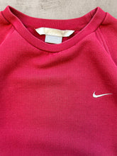 Load image into Gallery viewer, 00s Nike Red Mini Swoosh Crewneck - Small
